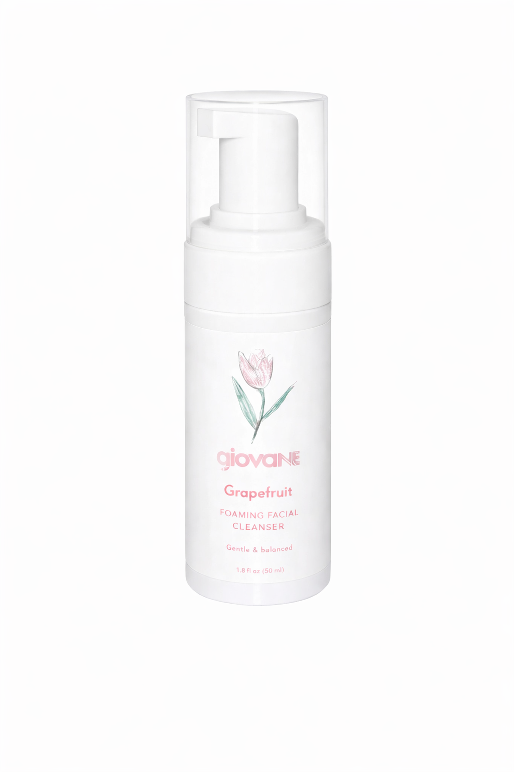 Giovane Gentle & Balanced Foaming Grapefruit Facial Cleanser & Wash