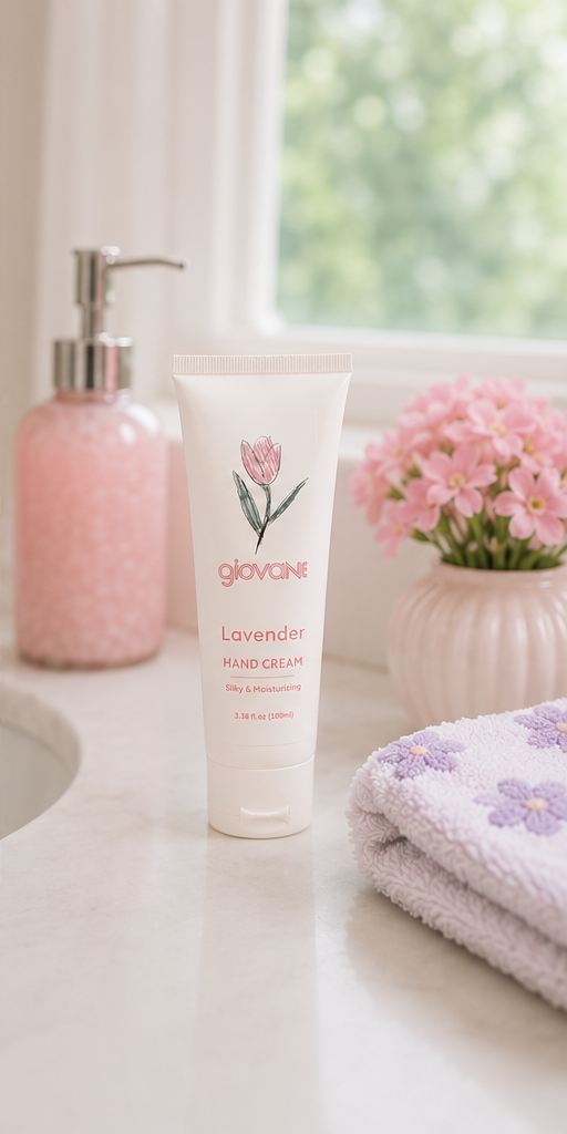 Giovane Silky & Moisturizing Lavender Hand Cream